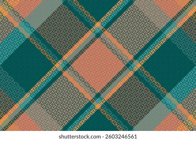 Tartan Plaid Pattern. Check Plaid. Vector Illustration.
