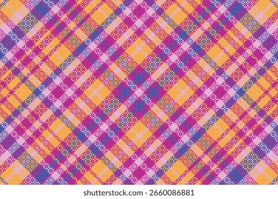 Tartan Jogou Padrão. Cheque Plaid. Ilustração de vetor.