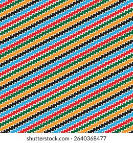 Tartan and plaid pattern in color design. tartan repeating pattern in perfect alignment. Unique color pattern background for prints and web page