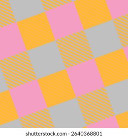 Tartan and plaid pattern in color design. tartan repeating pattern in perfect alignment. Unique color pattern background for prints and web page