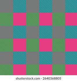 Tartan and plaid pattern in color design. tartan repeating pattern in perfect alignment. Unique color pattern background for prints and web page