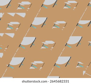 Tartan and plaid pattern in color design. Plaid or tartan repeating pattern in perfect alignment. Unique color pattern background for prints and web