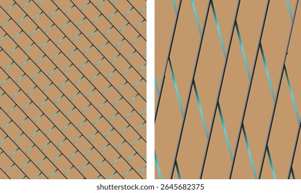Tartan and plaid pattern in color design. Plaid or tartan repeating pattern in perfect alignment. Unique color pattern background for prints and web