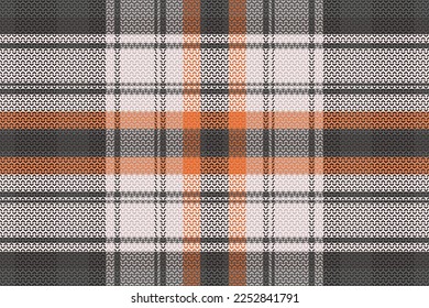 Tartan-Muster mit dunkler Farbe. Vektorgrafik. 