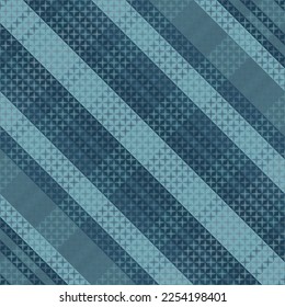 Tartan plaid pattern with dark color. Vector illustration. 