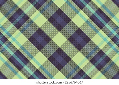 Tartan-Muster mit dunkler Farbe. Vektorgrafik. 