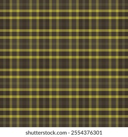 Tartan plaid pattern with dark color. Vector illustration.