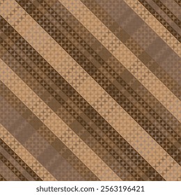 Tartan plaid pattern with dark color. Vector illustration. 