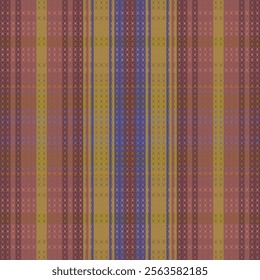 Tartan plaid pattern with dark color. Vector illustration. 