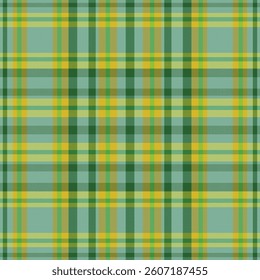 Tartan plaid pattern with dark color. Vector illustration.