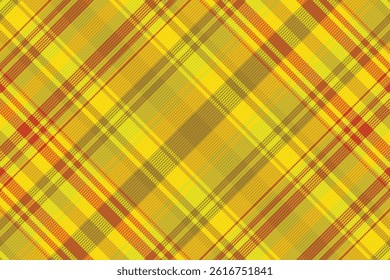 Tartan plaid pattern with dark color. Vector illustration. 