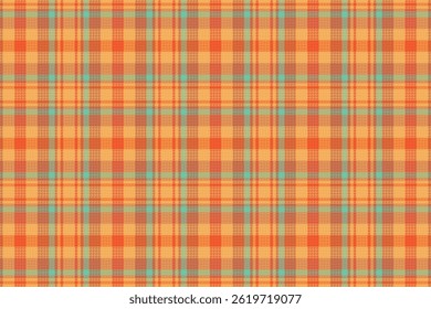 Tartan plaid pattern with dark color. Vector illustration. 