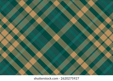Tartan padrão xadrez com cor escura. Ilustração vetorial. 