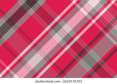 Tartan kariertes Muster mit dunkler Farbe. Vektorgrafik. 