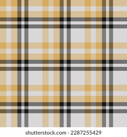 Tartan Plaid Pattern Fabric Vector Design Is Made With Alternating Bands of Coloured Pre Dyed Threads Woven as Both Warp and Weft at Right Angles to Each Other.