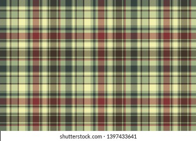 tartan plaid pattern print fabric texture seamless сheck vector background