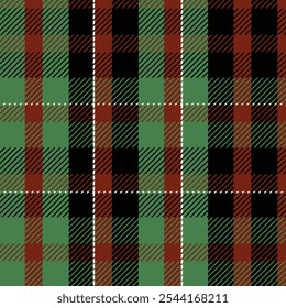 tartan plaid pattern red and green design 