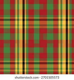 tartan plaid pattern red and green design 