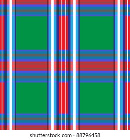 Tartan plaid pattern, seamless