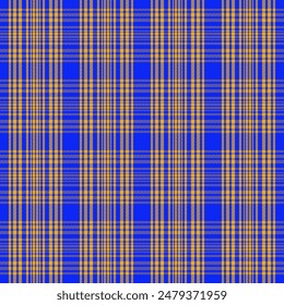 Tartan plaid pattern. Seamless check plaid in blue, red, and yellow for flannel shirt, bag, underwear, pyjamas, or other modern textile print. Hounds tooth texture,EPS 10.