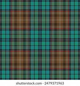 Tartan plaid pattern. Seamless check plaid in blue, red, and yellow for flannel shirt, bag, underwear, pyjamas, or other modern textile print. Hounds tooth texture,EPS 10.