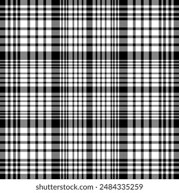 Tartan plaid pattern. Seamless check plaid in blue, red, and yellow for flannel shirt, bag, underwear, pyjamas, or other modern textile print. Hounds tooth texture,EPS 10.