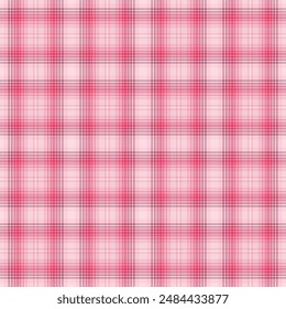 Tartan plaid pattern. Seamless check plaid in blue, red, and yellow for flannel shirt, bag, underwear, pyjamas, or other modern textile print. Hounds tooth texture,EPS 10.