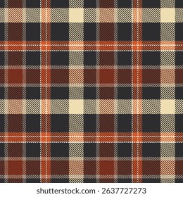 Tartan Plaid Pattern Seamless. Checker Pattern. Seamless Tartan Illustration Vector Set for Scarf, Blanket, Other Modern Spring Summer Autumn Winter Holiday Fabric Print.