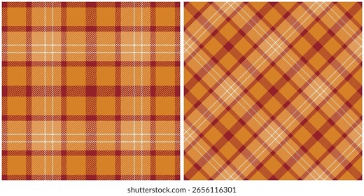 Patrón de cuadros de tartán sin costuras. Patrón de cuadros sin costuras. Camisa de franela Patrones de tartán. Ilustración vectorial de azulejos de moda para Fondos de pantalla.