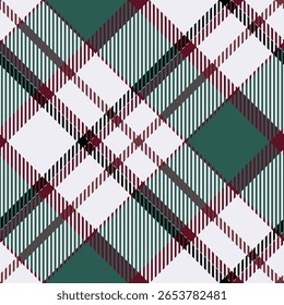 Tartan Jogado Padrão Sem Costura. Padrões de Gingham. para impressão de camisas, roupas, vestidos, toalhas de mesa, cobertores, cama, papel, colcha, tecido e outros produtos têxteis.