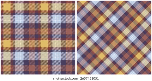 Tartan Plaid Pattern Seamless. Gingham Patterns. Flannel Shirt Tartan Patterns. Trendy Tiles Vector Illustration for Wallpapers.