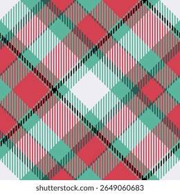 Tartan Jogado Padrão Sem Costura. Padrões xadrez sem emenda. para cachecol, vestido, saia, outro moderno primavera outono inverno moda Design têxtil.