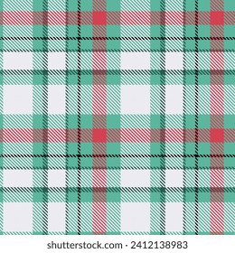 Tartan Plaid Pattern Seamless. Plaids Pattern Seamless. Template for Design Ornament. Seamless Fabric Texture. Vector Illustration