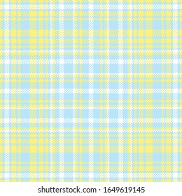 Tartan plaid pattern seamless. Print fabric texture. Check vector background.