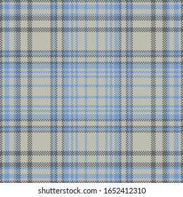 Tartan plaid pattern seamless. Print fabric texture. Check vector background.