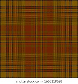 Tartan Gipsmuster nahtlos. Textur drucken. Überprüfen Sie den Hintergrund der Vektorillustration.