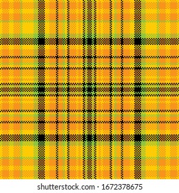 Tartan Gipsmuster nahtlos. Textur drucken. Überprüfen Sie den Hintergrund der Vektorillustration.