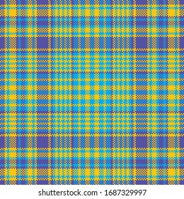 Tartán trenzado patrón sin fisuras. Imprimir textura de tela. Compruebe el fondo del vector.