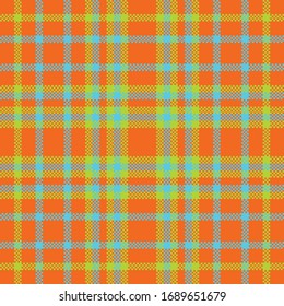 Tartan plaid pattern seamless. Print fabric texture. Check vector background.