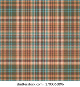 Tartan plaid pattern seamless. Print fabric texture. Check vector background.