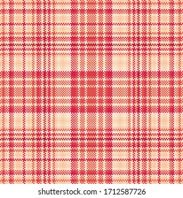 Tartan plaid pattern seamless. Print fabric texture. Check vector background.