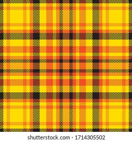Tartan plaid pattern seamless. Print fabric texture. Check vector background.