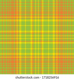 Tartan plaid pattern seamless. Print fabric texture. Check vector background.