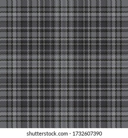 Tartan plaid pattern seamless. Print fabric texture. Check vector background.
