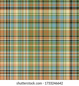 Tartan plaid pattern seamless. Print fabric texture. Check vector background.