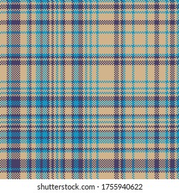 Tartan plaid pattern seamless. Print fabric texture. Check vector background.