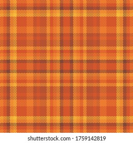 Tartan Gipsmuster nahtlos. Textur drucken. Überprüfen Sie den Vektorhintergrund.