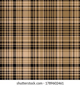 Tartan plaid pattern seamless. Print fabric texture. Check vector background.