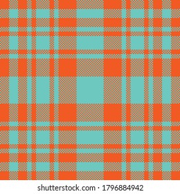 Tartan plaid pattern seamless. Print fabric texture. Check vector background.