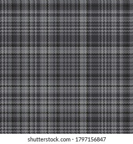 Tartan plaid pattern seamless. Print fabric texture. Check vector background.